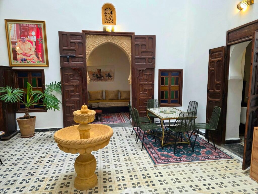 Riad Rabat : entrée du Riad Boutique Baba